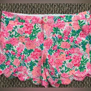 NWOT Size 14 Lilly Pulitzer Buttercup Stretch Shorts